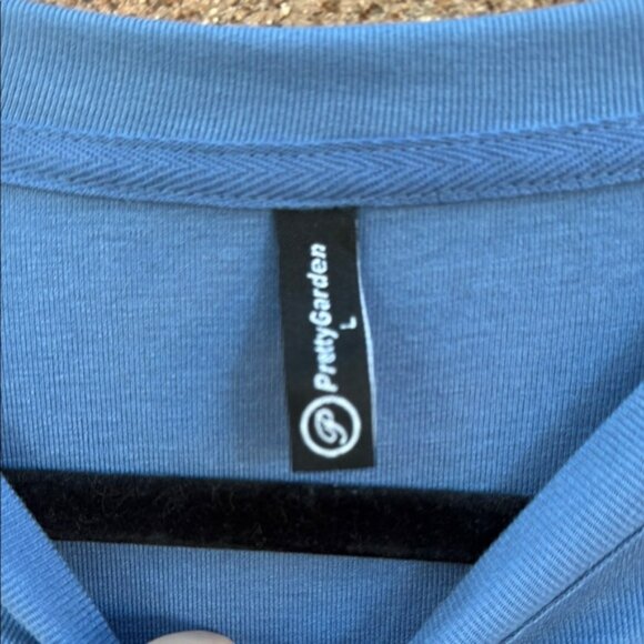 PrettyGarde Blue No-Sleeve Pajama Set for Cozy Sleep or lounge wear - Picture 2 of 9